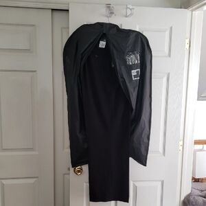 Black Suit Pants  With Garment Bag